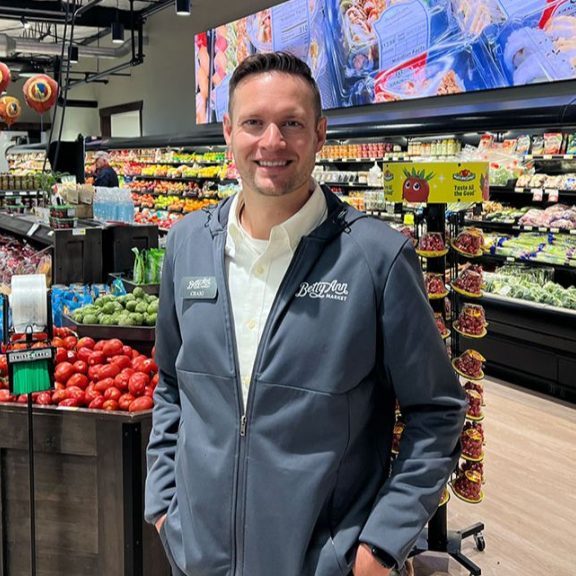 Craig Norrenberns, a fourth-generation Illinois grocer, poses in one of the four independent groceries he owns in southern Illinois. Norrenberns testified before a House committee about the potential impacts SNAP cuts will have on independent grocers. (Photo courtesy Norrenberns)