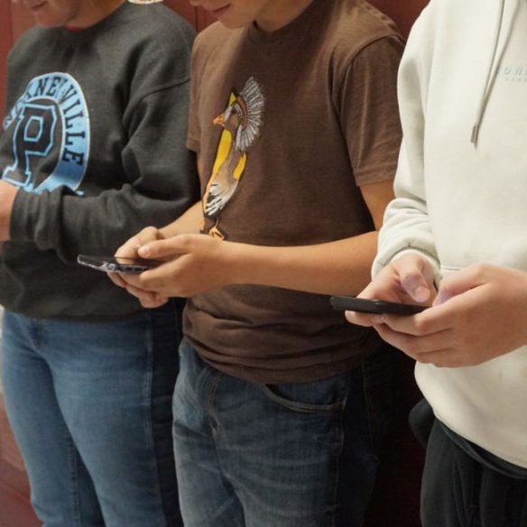 Most public school students in Illinois will no longer be allowed to use their cell phones in school next year under legislation that Gov. JB Pritzker says he intends to sign. (Capitol News Illinois photo by Peter Hancock)